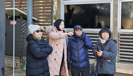손세영 의원, 홍릉공원 배드민턴장 리모델링 현장 점검