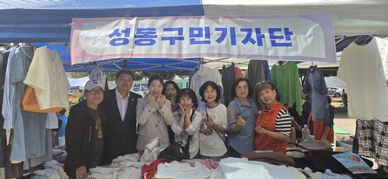 구미경 시의원, 성동구 무지개 나눔장터에서 주민과 함께 따뜻한 나눔의 시간 가져