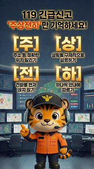 대구소방, 119 신고‘주상전하’만 기억하세요