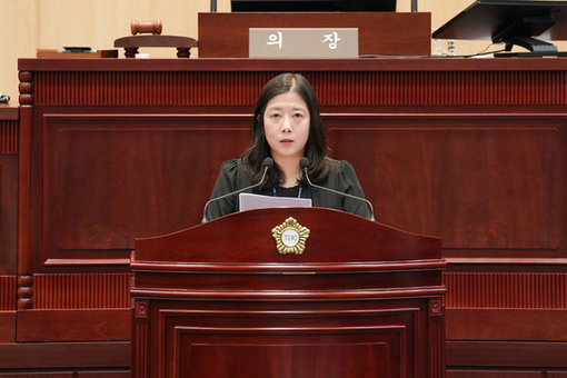 정서윤 동대문구의원, 장안동 공개공지 등 실효성 있는 활용 방안 촉구