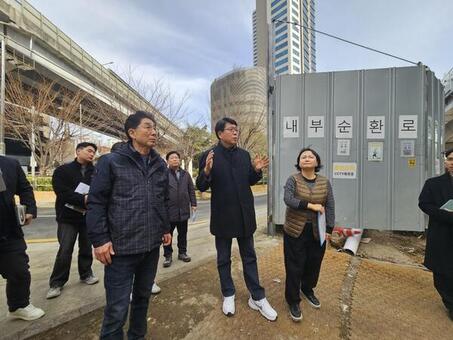 서울특별시의회 강동길 의원,   “정릉천․월곡천 합류부 수변쉼터 조성 사업 추진현황 점검”