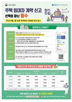 관악구, 오는 6월부터 주택 임대차 계약 건은  30일 이내 반드시 신고하세요!