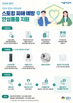 성동구, 1인가구 안심장비 지원 확대... 혼자 살아도 안전한 집 만든다