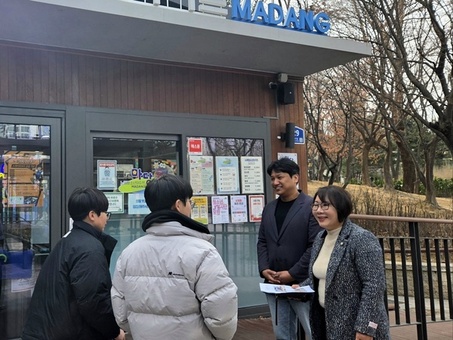 노연우 구의원, 동대문구 청소년아지트 1호점 조성 앞두고 현장 점검