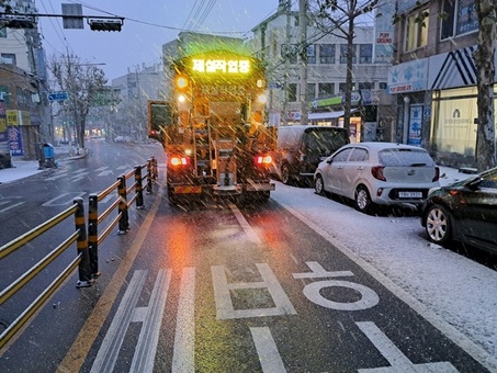 금천구, 겨울철 제설대책 본격 가동