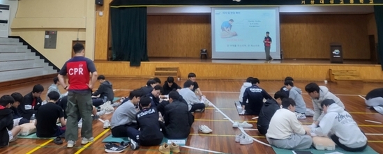 경남도, 생명을 살리는 심폐소생술 교육 실시