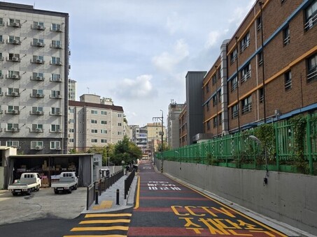 구로구, 고산초교 주변 도로 개설 완료…학생 통학 안전성↑