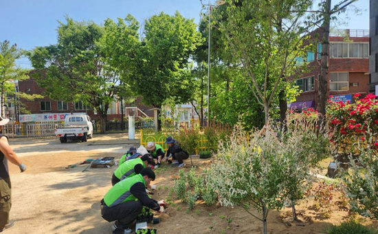 대구도시개발공사, 신서초 학교숲 조성