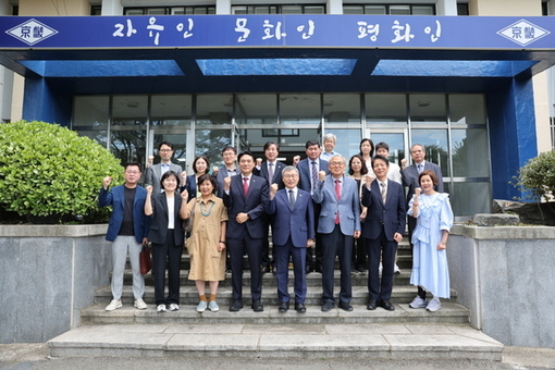 김길영 서울시의원, 서울교육감과 함께 삼성동 경기고등학교 환경 개선을 위한 현장 방문