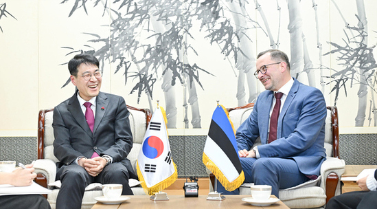 김정기 대구시장 권한대행, 주한에스토니아대사와 면담