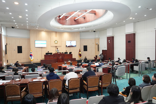 동대문구의회, 제344회 정례회 개회