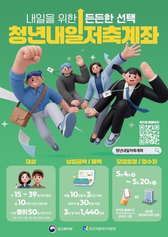 성동구, 2026년 청년내일저축계좌 신규 가입자 4일부터 모집