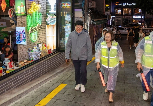 박희영 용산구청장, 종합상황실 당직근무 …‘신뢰받는 현장 행정’실현