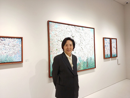 서양화가 박현옥작가, 생명 순환의 아름다움 전하는 