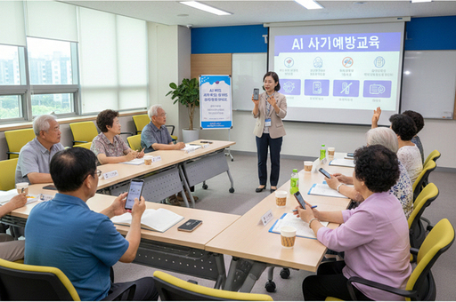 강서구, 어르신 5천여 명 대상 ‘AI 불법사기 예방 교육’ 실시