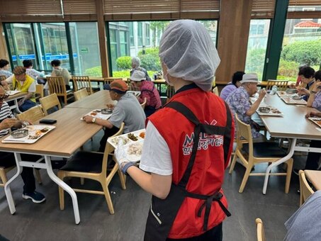 KH건협 서울동부지부, 중랑노인종합복지관 경로식당 봉사활동 실시