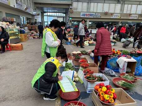 전남도, 설 앞두고 농산물 원산지 표시 위반 합동 단속