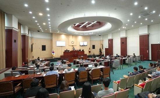 동대문구의회, 제345회 임시회 개회