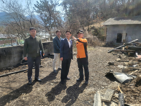 대구소방안전본부, 건조특보 속 산불 현장점검... 문화재 보호 대책도 강화