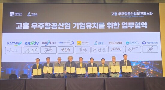 전남도, 우주·항공 기업 투자유치 본격화