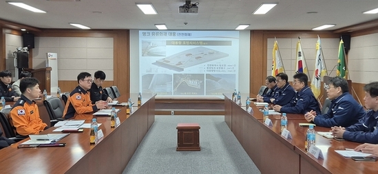 경남소방본부장, 국가핵심기반시설 현장 방문