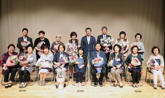 [포토] 성장현 구청장, 2019 통장 역량강화교육 참석