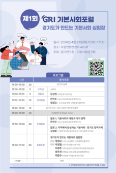 경기연구원, 경기도형 기본사회 모델 정립 나선다