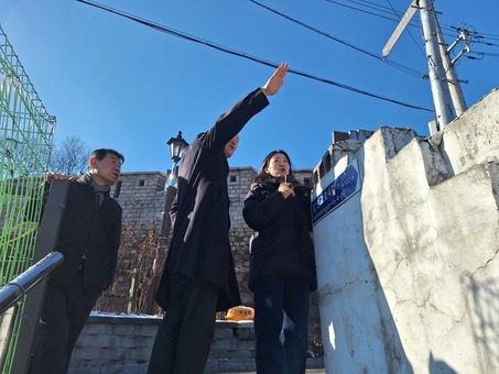 김태수 서울시의회 주택공간위원장, 성북구 삼선3구역 현장방문