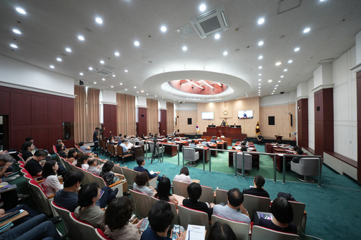  동대문구의회, 제345회 임시회 폐회