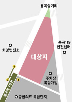 광진구, 중곡역 도심 공공주택 복합사업 예정지구 지정