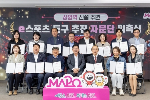 마포구, 상암동 중심 이스포츠 특구 조성 추진… 자문단 위촉