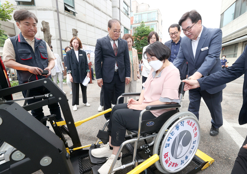 중증장애인 위한 ‘동작행복카’ 올해 더 힘차게 달린다
