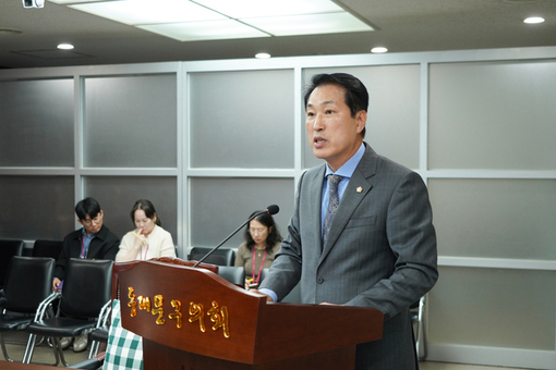 김창규 의원, 관광기념품 지원 근거 마련으로 동대문구 관광산업 육성 추진