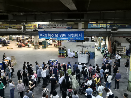 대구농수산물유통관리공사, 제4회 농산물 경매체험행사 개최
