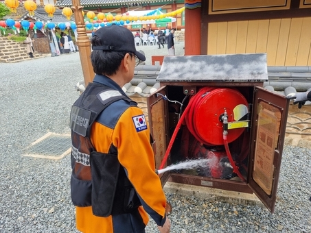 전남소방, 부처님 오신 날 특별경계근무