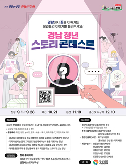 ‘경남 청년 스토리 콘테스트’ 결선 진출자 10명 확정