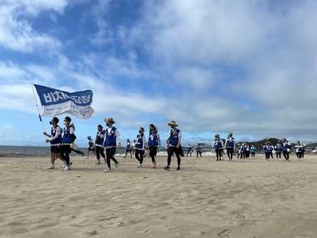 2025년 ‘대학생 87km 비치대장정’  6기 대원 사전모집 시작.