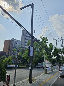 관악구, 신림역 일대 밤거리  스마트폴 안심가로등이 있으니 이젠 걱정하지 마세요