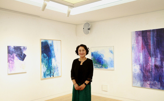 서양화가 구영란 작가, 자연이 주는 치유의 시간 'The harmony' 시리즈 작품으로 개인전