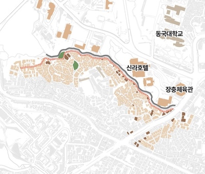 중구, 다산성곽길 감성가로로 새단장
