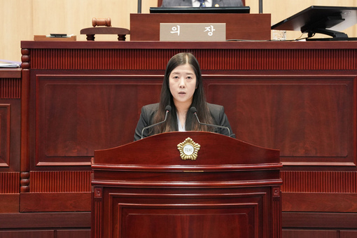 정서윤 동대문구의원, 행정 투명성 확보 강조